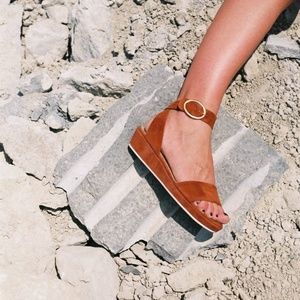 Anne Thomas Romane Suede Sandal